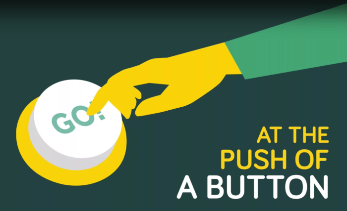 At the push of a button