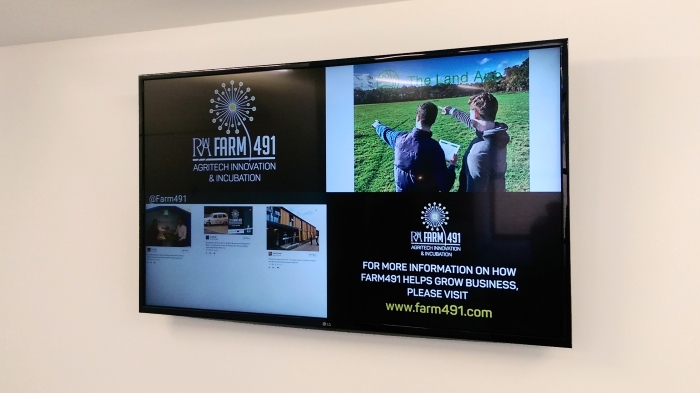 Farm 491 harvests more from digital signage