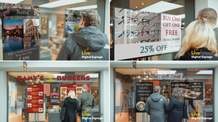 Think you can’t have digital signage, think again