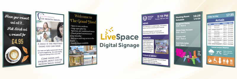 Invitation to become a LiveSpace digital signage Reseller Partner