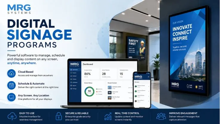Rolling Out Promotions in Minutes with Digital Signage Programs | MRG Systems