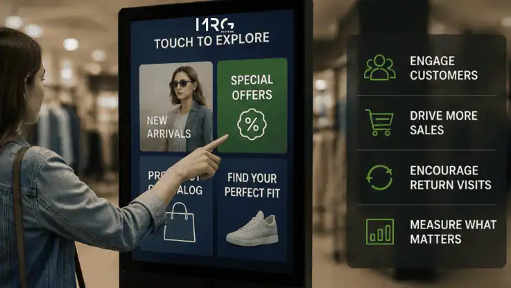 How Interactive Digital Signage Builds Repeat Customer Visits